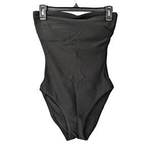 J. Crew Gemma Long Torso 1-Piece Swimsuit Classic Sculpt 6 Black NWT $138 Ci369